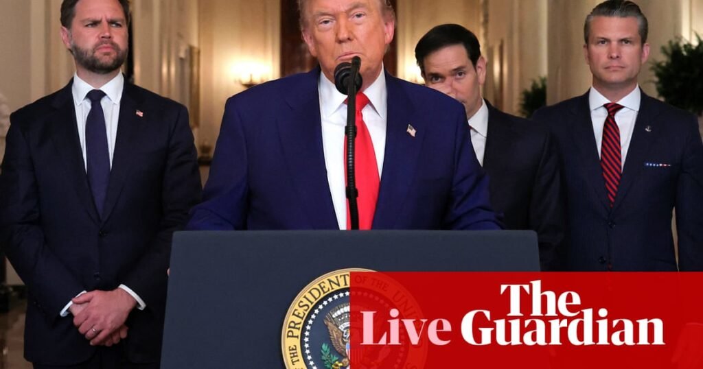Israel-Iran war live: Trump says key nuclear facilities ‘obliterated’ by US; missiles hit Israel after Iran launches retaliatory strikes | Israel