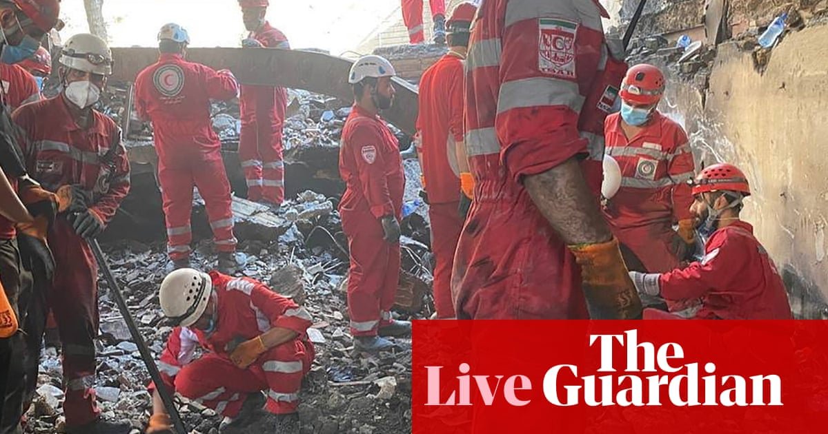 Israel and Iran strikes continue into fifth day as Trump demands ‘complete give-up’ by Tehran – latest updates | Israel