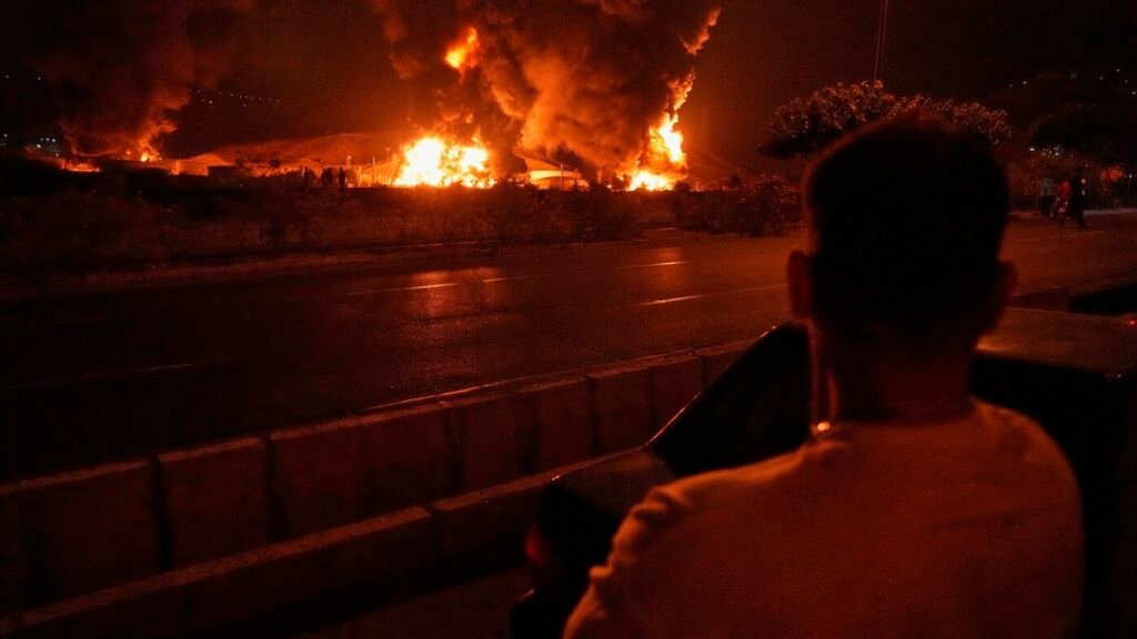 Israel and Iran trade more strikes on third day of fighting : NPR