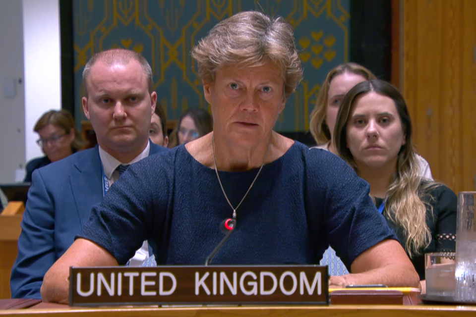 Israel's new aid system is inhumane. Israel needs to end its restrictions on aid now: UK statement at the UN Security Council