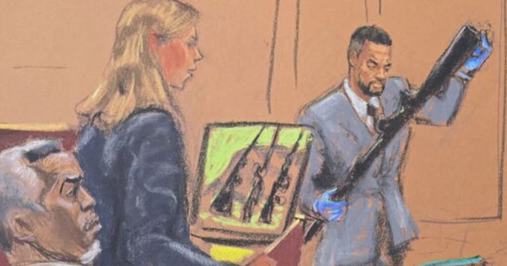 Kanye West appears at federal courthouse to support Diddy