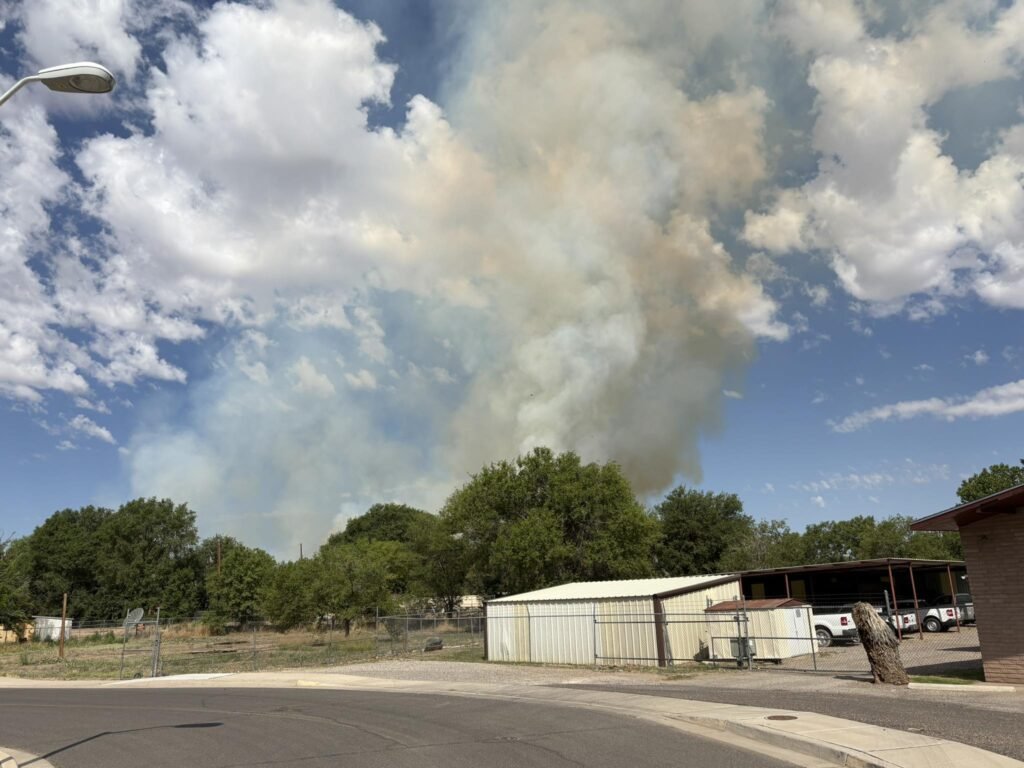 New fire erupts in Valencia County as crews continue to battle Cotton Fire