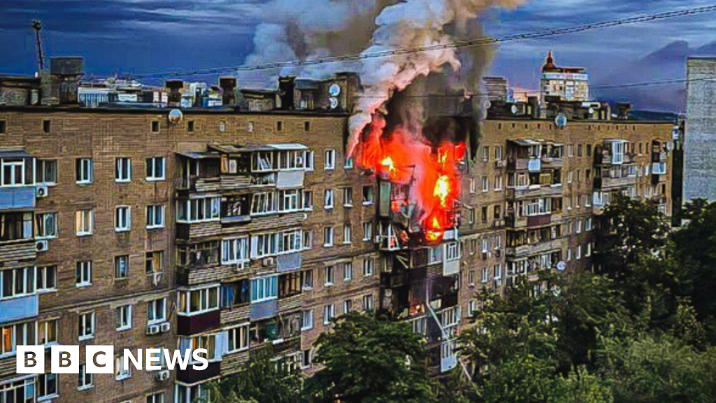 Russia launches biggest drone attack on Ukraine's Kharkiv