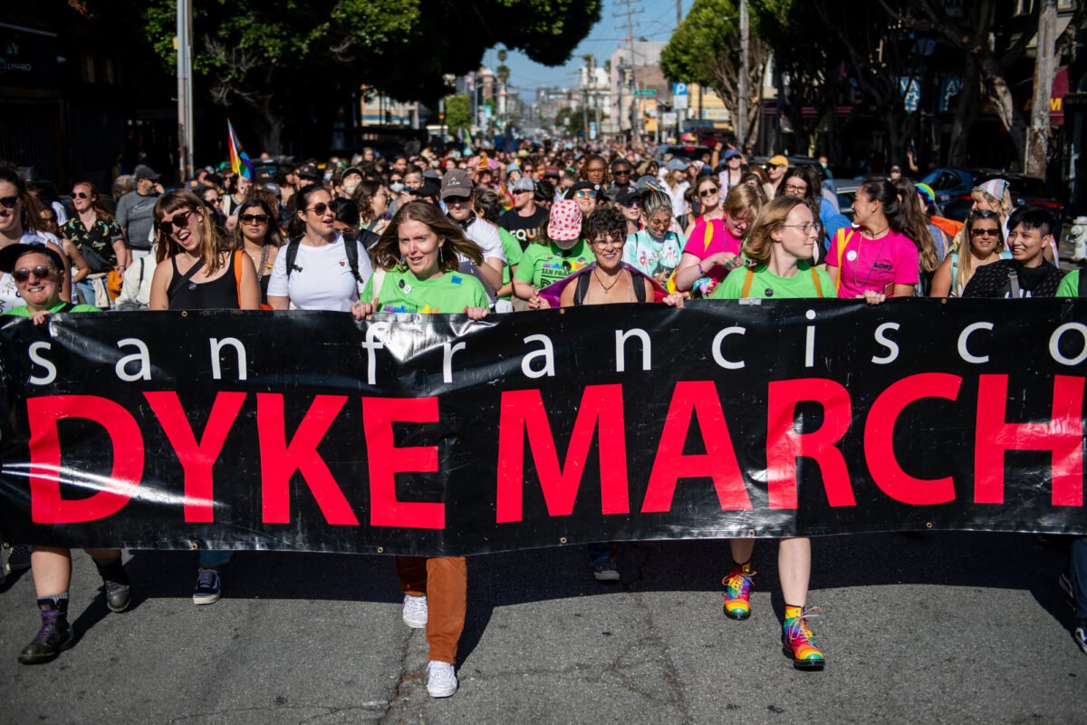 SF Dyke March Returns in Full Force for Pride Weekend With Inclusivity at Its Core