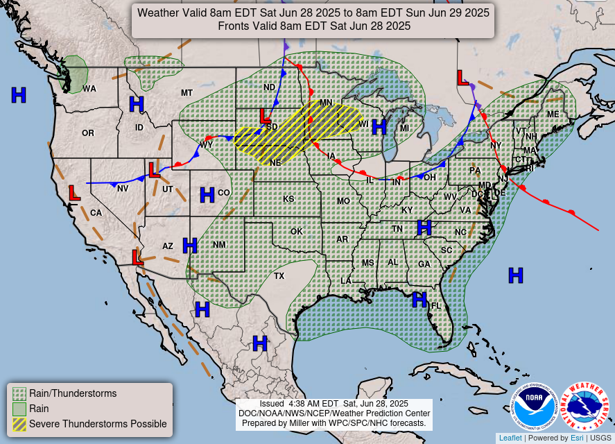 Thunderstorms, tornado risk follow record-breaking heat wave
