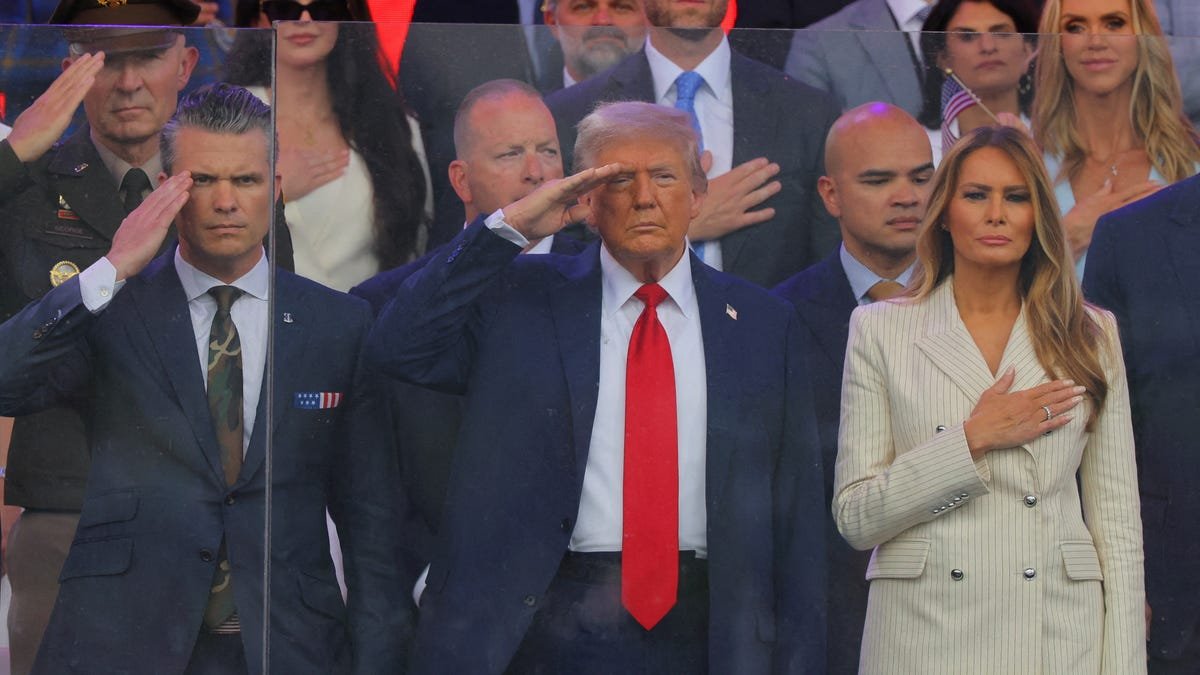 Trump parade sparks pushback with No Kings and peril: Happy birthday?