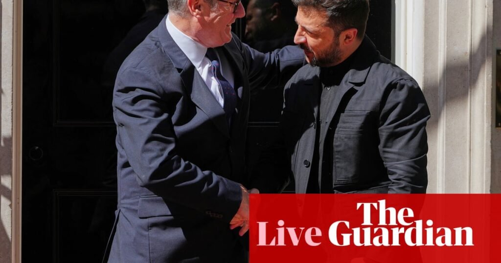 UK-Ukraine cooperation has saved thousands of lives, says Zelenskyy on London visit – as it happened | Europe