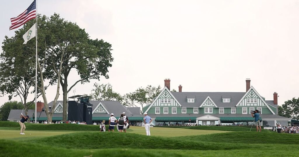 US Open 2025 live updates: Round three latest including today’s tee times, leaderboard and weather news