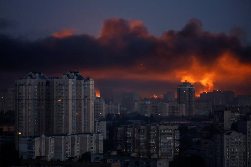 Ukraine-Russia war latest: 14 killed and 40 injured after Putin attacks Kyiv with ballistic missiles and drones