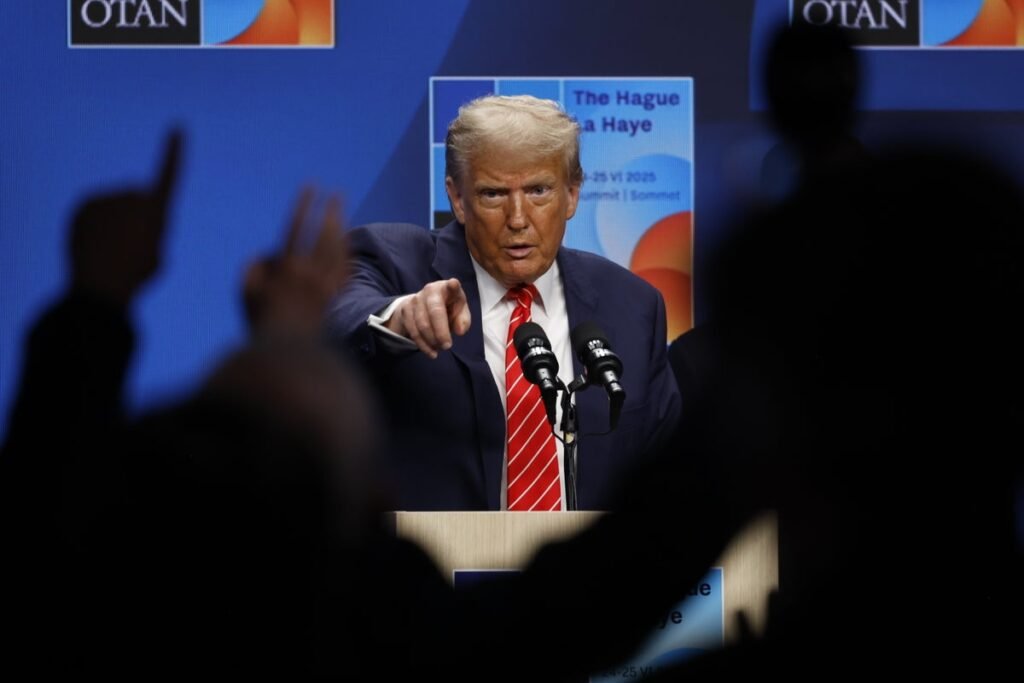 Ukraine-Russia war latest: Trump admits Putin could invade more of Europe after meeting Zelensky at Nato summit