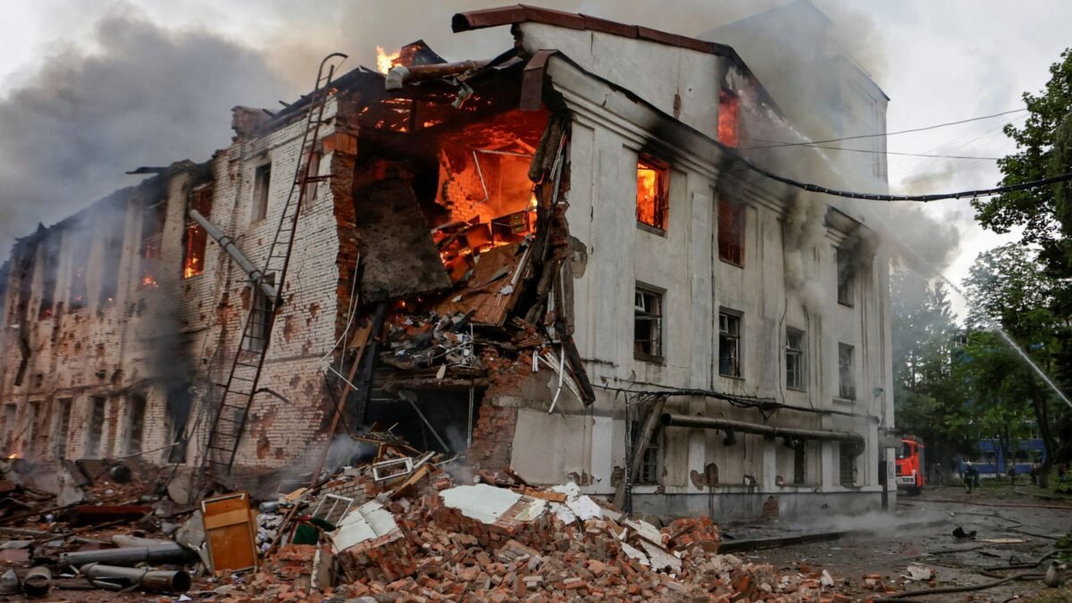Ukraine war latest: Kharkiv suffers its 'most powerful attack of entire war' - as Kyiv and Moscow prepare for prisoner swap | World News