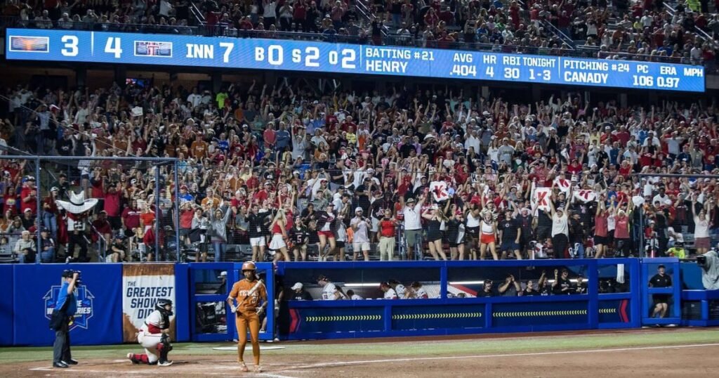 WCWS championship live updates: Texas vs. Texas Tech. Game 3 score, schedule and today’s latest news