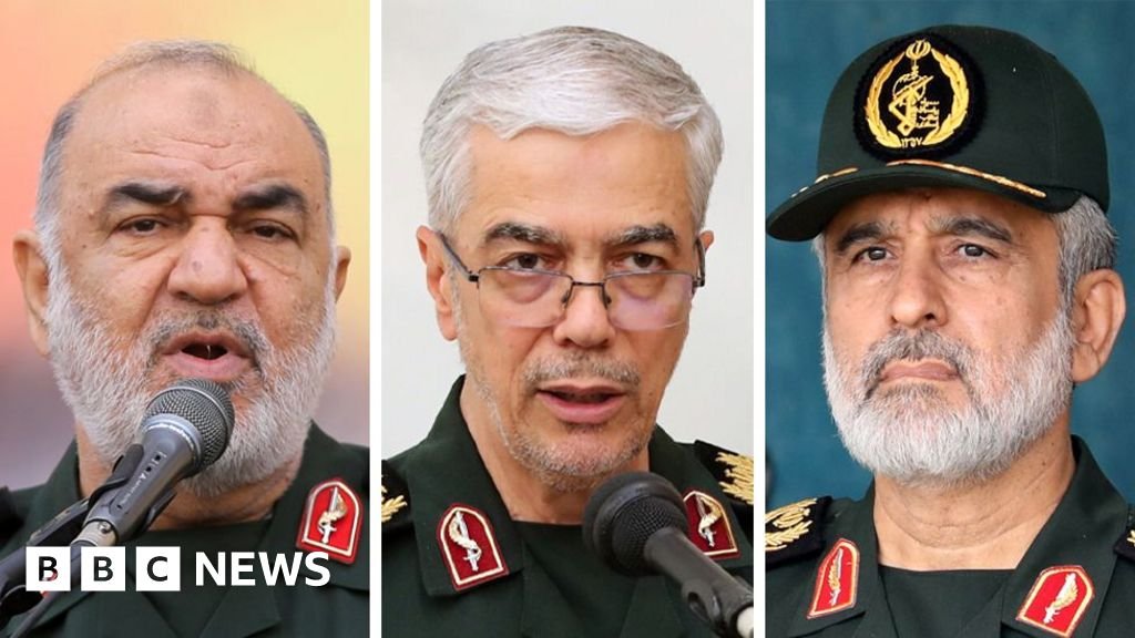 Who were the Iranian commanders killed in Israel's attack?