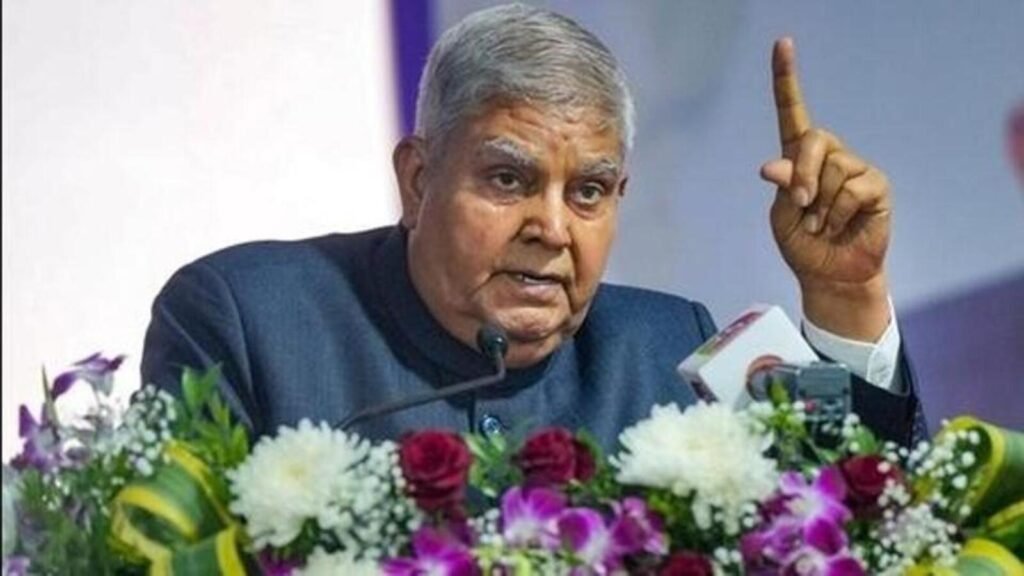 Youth today cannot afford to be unaware of Emergency: Vice President Dhankhar | Latest News India