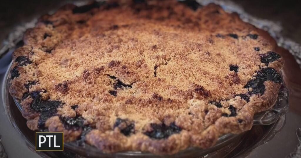 Blueberry streusel pie | Rania's Recipes on Pittsburgh Today Live