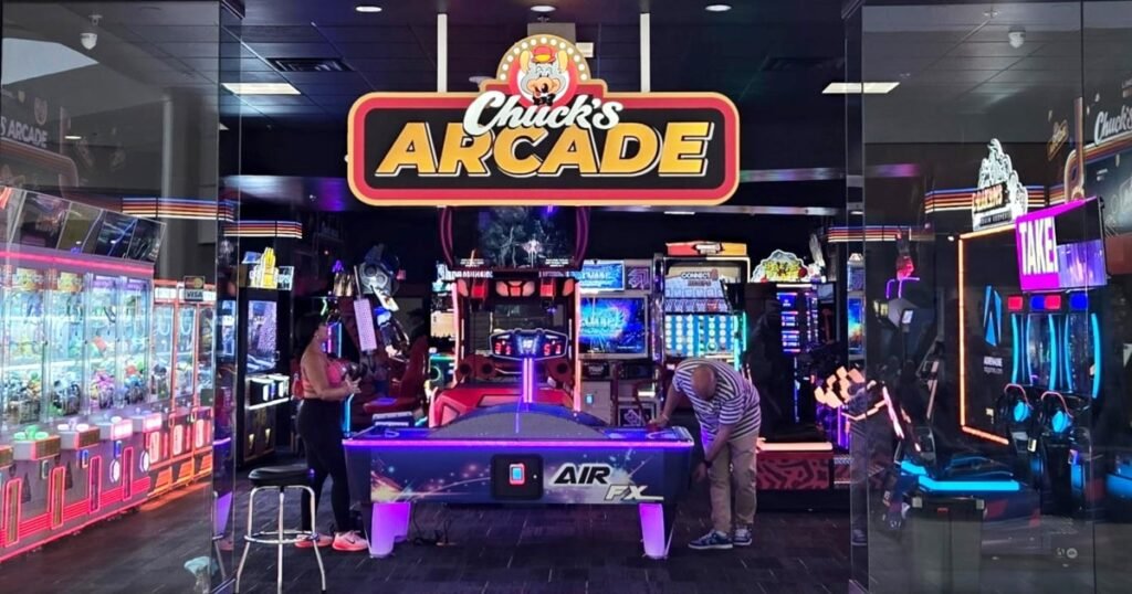 Chuck E. Cheese Opens Chuck's Arcade for Adults