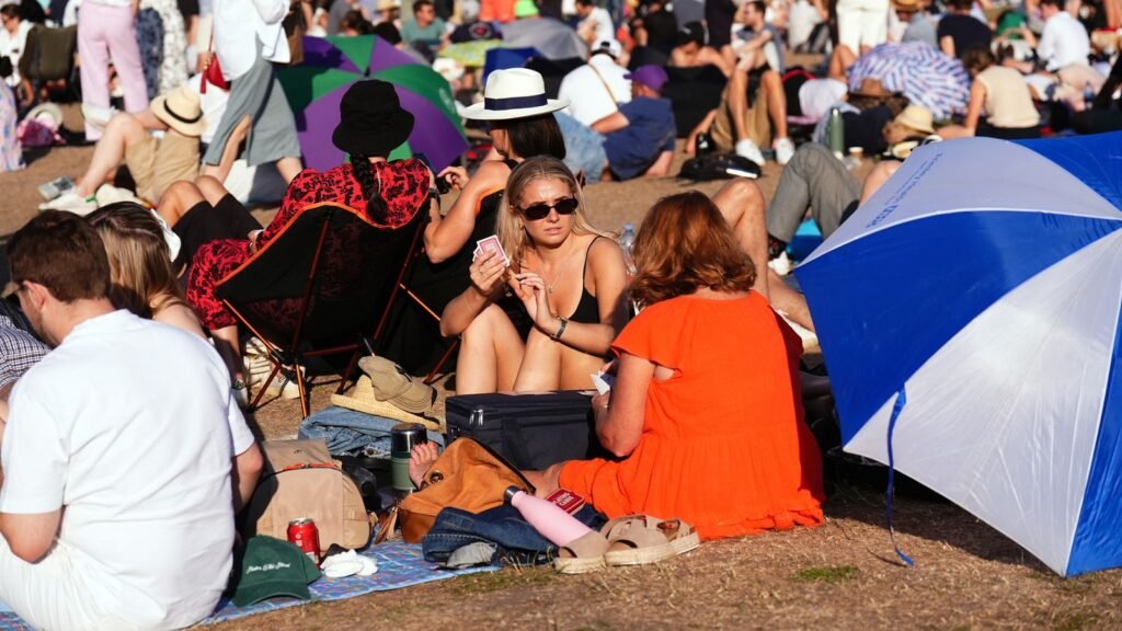 Heatwave live: Temperatures could hit 36C today, forecaster says - as he predicts when heatwave will end | UK News