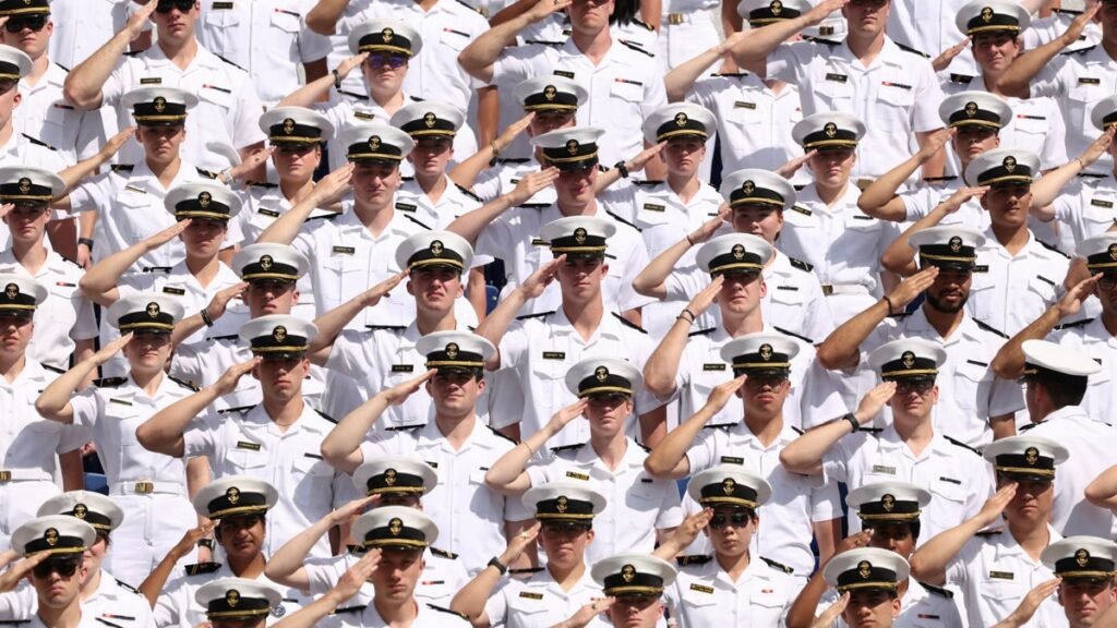 Hegseth moving first female superintendent of Naval Academy to new post