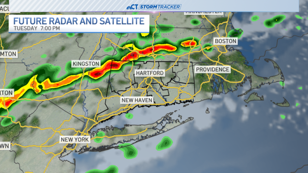 Hot and humid today, afternoon and evening storms likely – NBC Connecticut