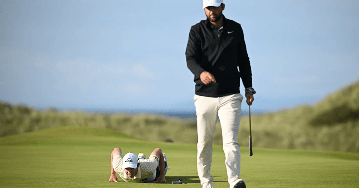 How Scottie Scheffler grabbed a 4-shot lead at The Open Championship after 3 rounds