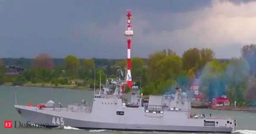 Indian Navy's latest warship INS Tamal to be commissioned today in Russia