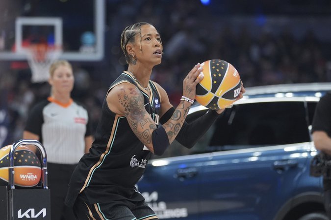 Ionescu wins 3-point contest, Cloud claims skills competition in New York Liberty sweep