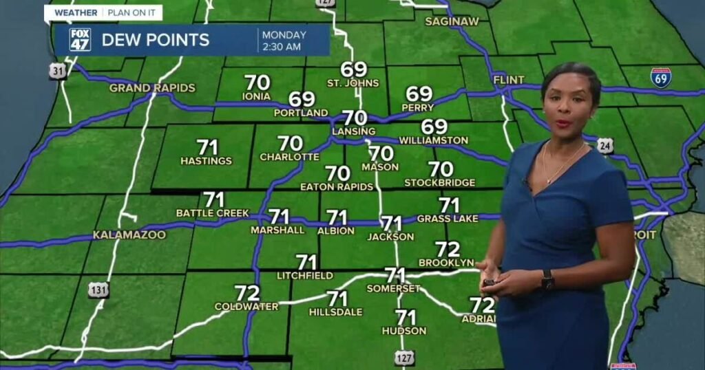 It's going to be hot and sticky today and for a couple more days