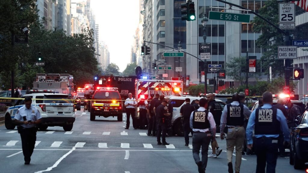 NYC shooting victims include NYPD officer, Blackstone executive