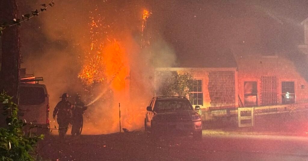 Nantucket Current | Family Escapes From House Fire On Pine Crest Drive