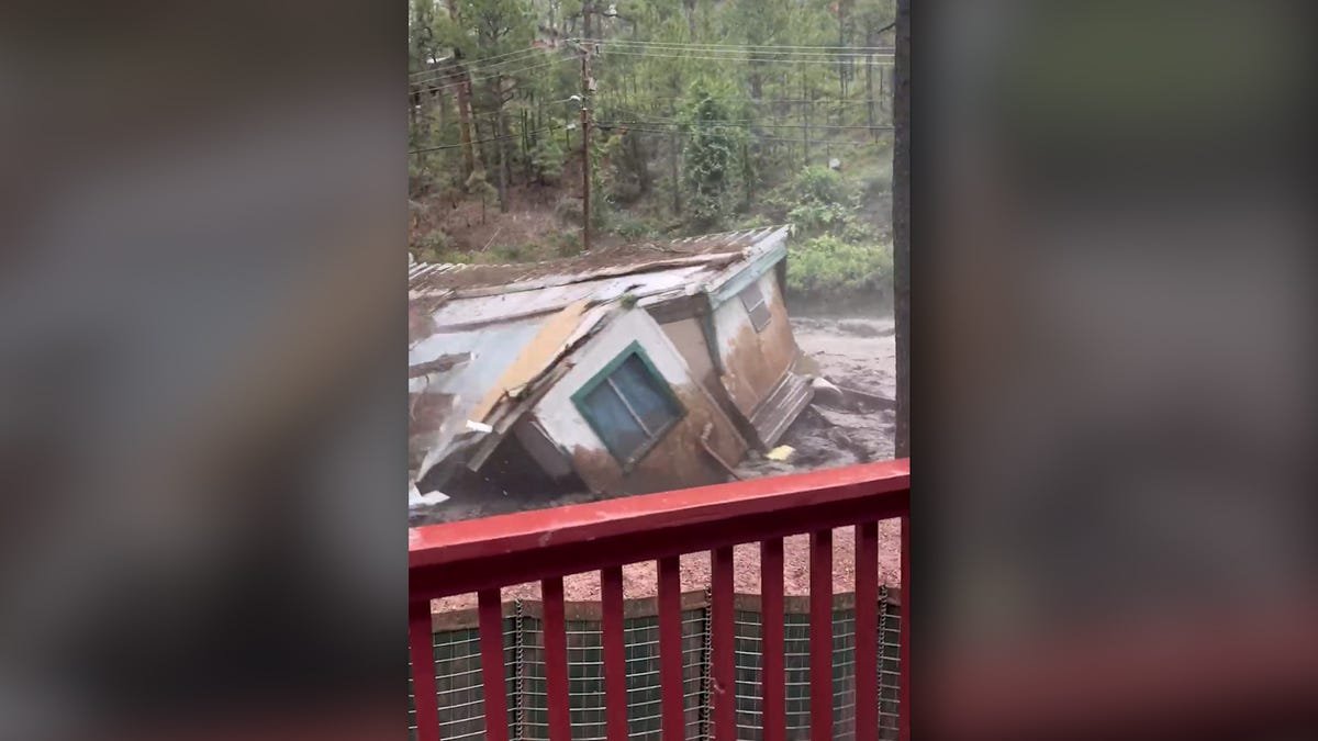 New Mexico town is hit with flash floods for the third time this month