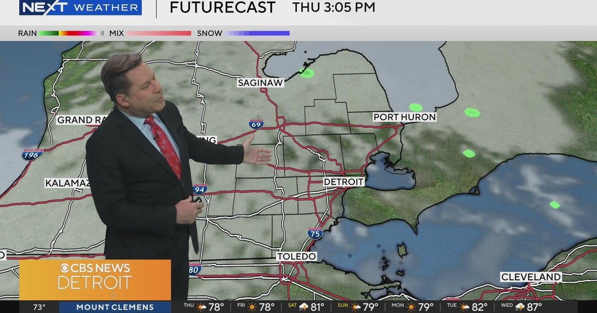 Not as hot today and tomorrow. NEXT Weather Forecast 7/17/2025