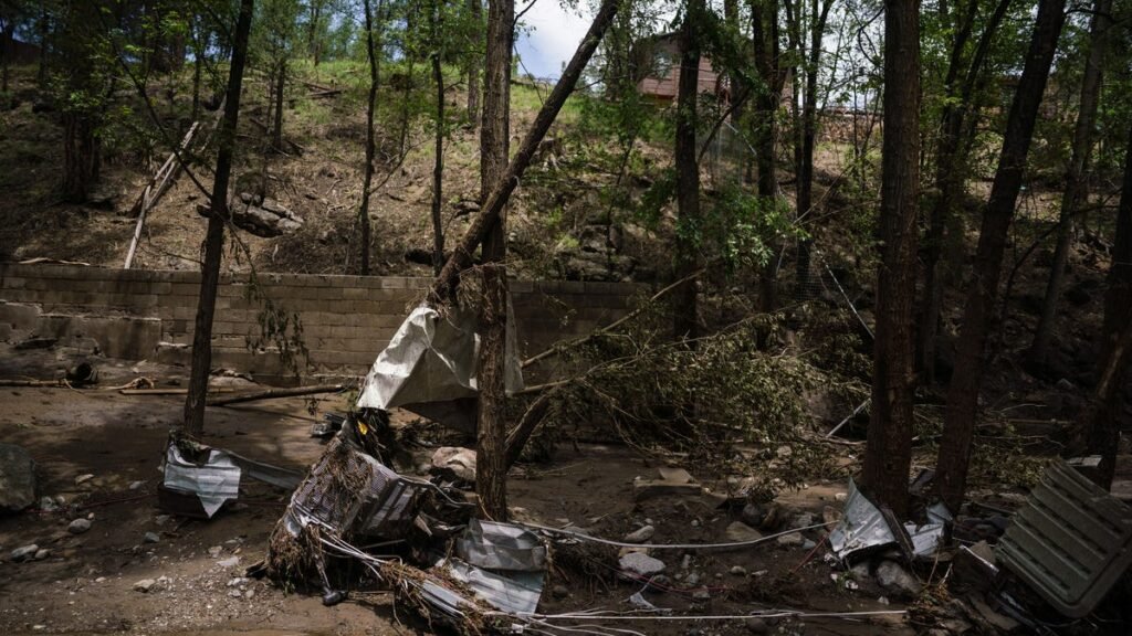 Officials say 200 to 400 homes were damaged