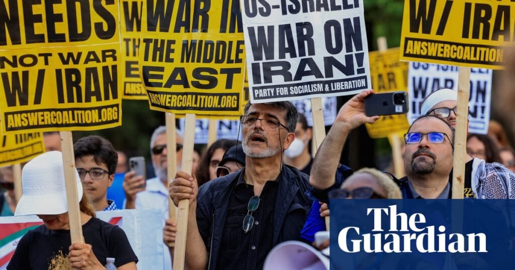 Trump news at a glance: president equivocates on Iran as US split over intervention | Trump administration