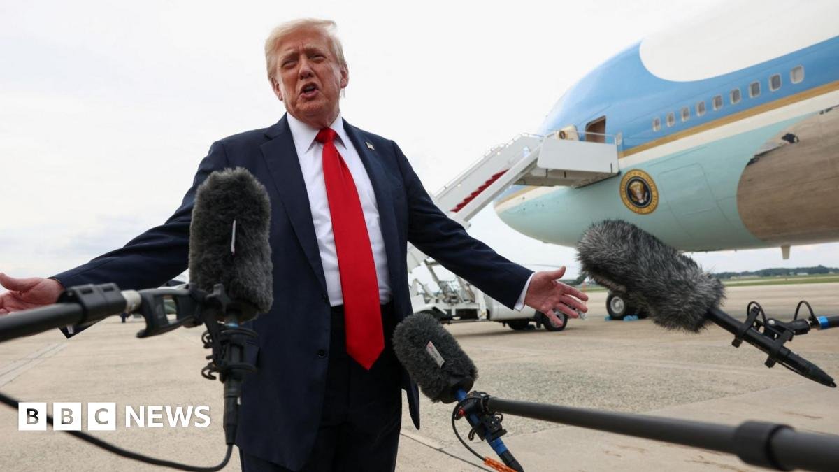 Trump says US will send 'sophisticated' equipment to Ukraine as he criticises Putin - follow live
