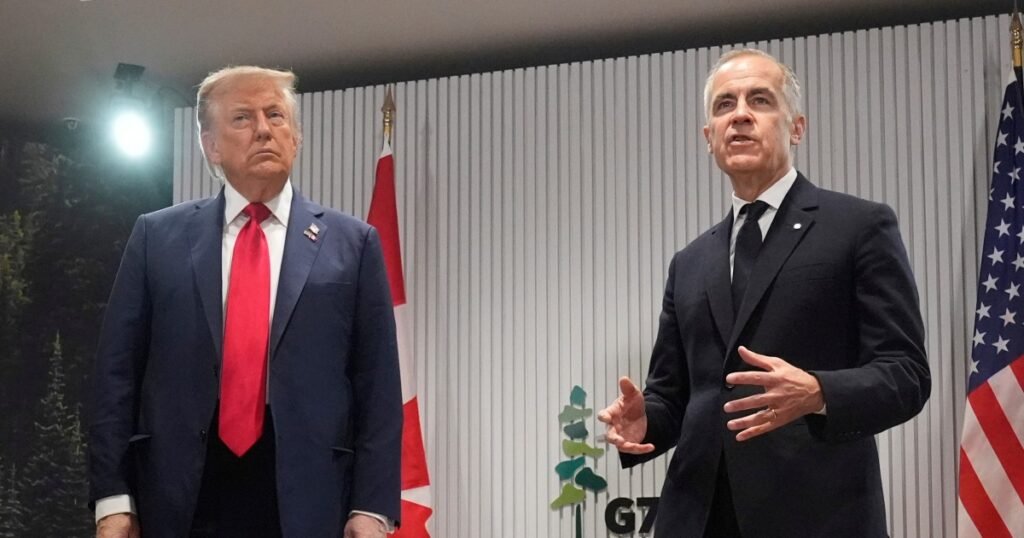 Trump says he will hit Canadian imports with a 35% tariff in major escalation of trade war