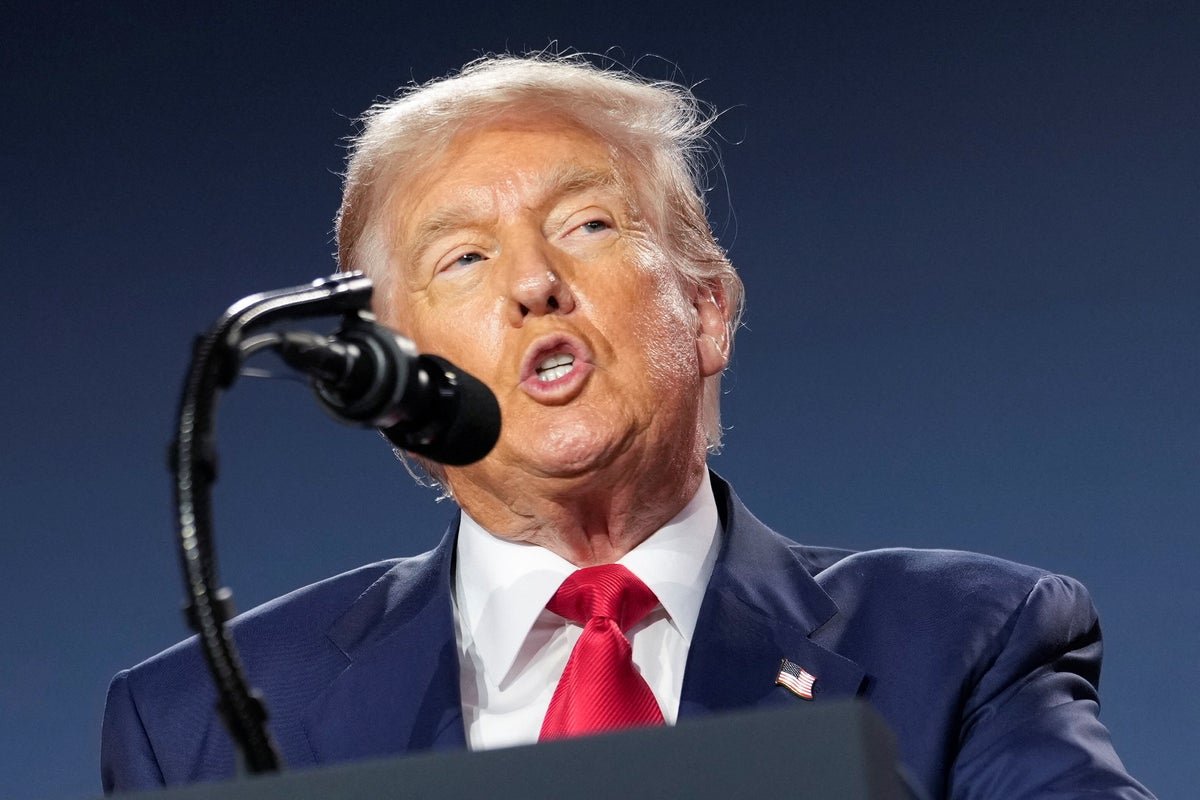 Trump told name ‘appears in Epstein files’, report says, as Democrat vows to subpoena ‘birthday book’: Live updates