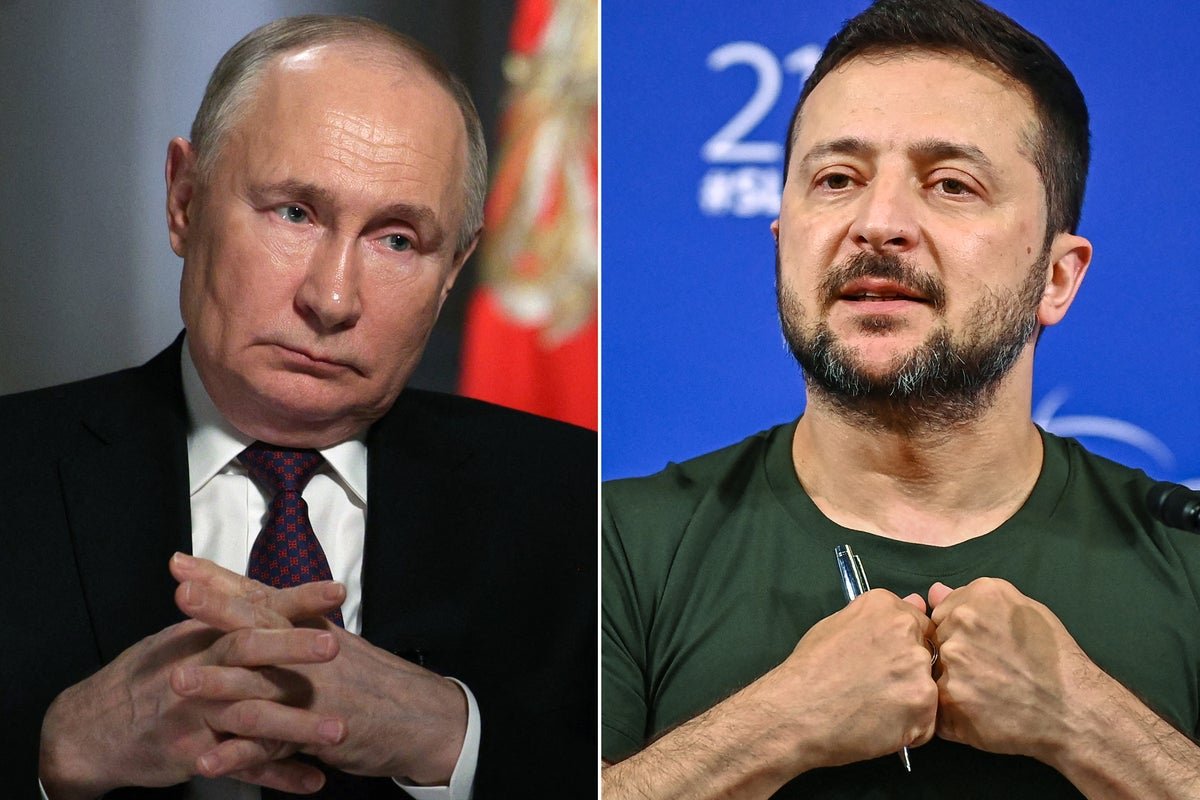 Ukraine-Russia war latest: Putin unleashes mass drone attack on Kyiv after claiming he is open to peace