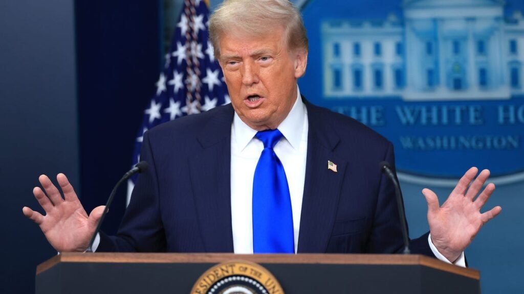 What is President Trump's current approval rating