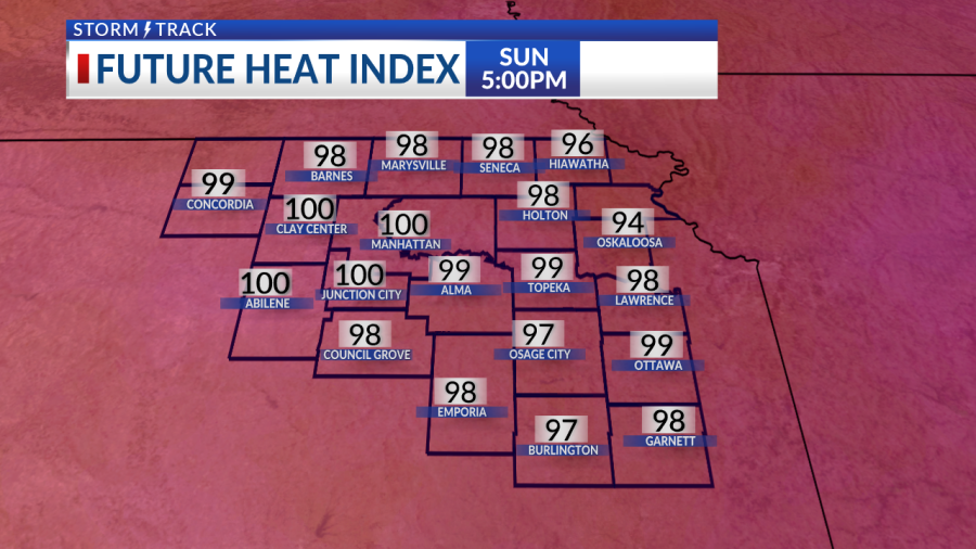 Another hot one today, but relief is on the way