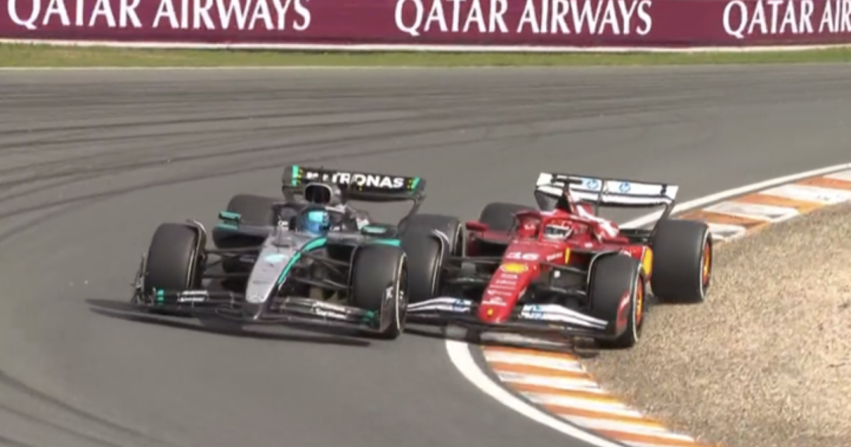 Charles Leclerc and George Russell face post-race investigation after latest clash