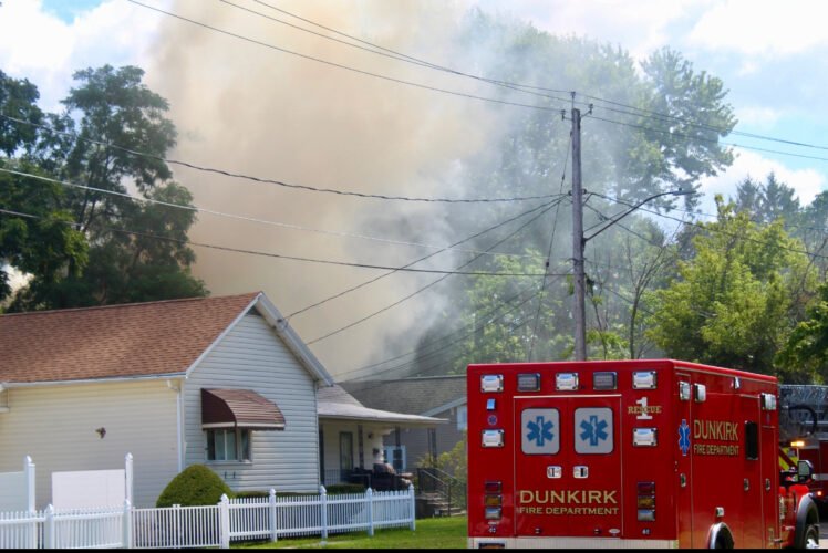 Crews battle garage fire in city | News, Sports, Jobs