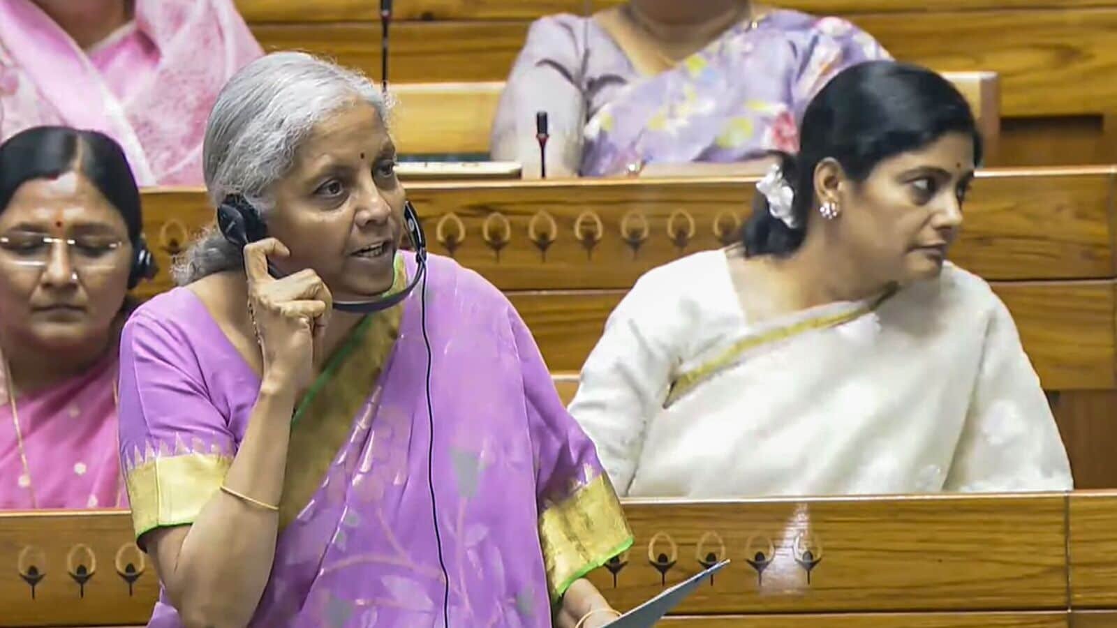 Union Finance Minister Nirmala Sitharaman