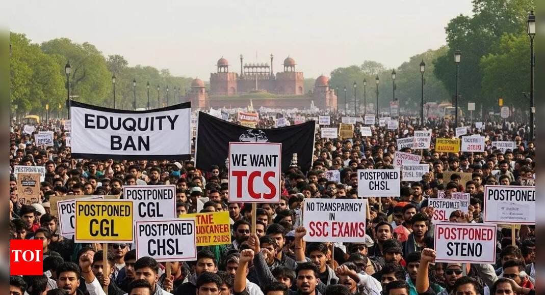 SSC exam 2025 glitches spark massive nationwide protest: Here’s why #SSCMisManagement is trending on social media