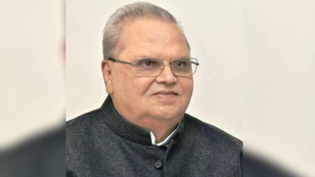 Satyapal Malik, former J&K governor, passes away at 79 | Latest News India