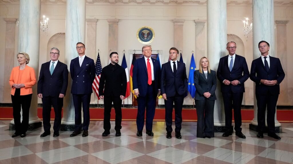 Trump-Zelenskyy meeting: NATO-style security guarantees for Ukraine discussed at White House; Trump says US would help | World News