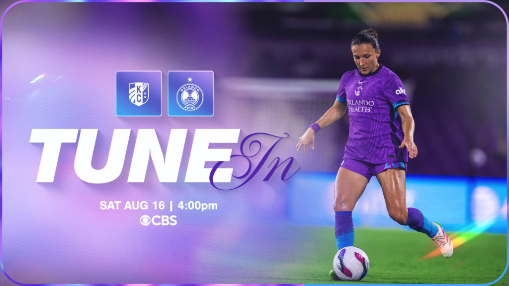 Tune In: Orlando Pride at Kansas City Current on CBS