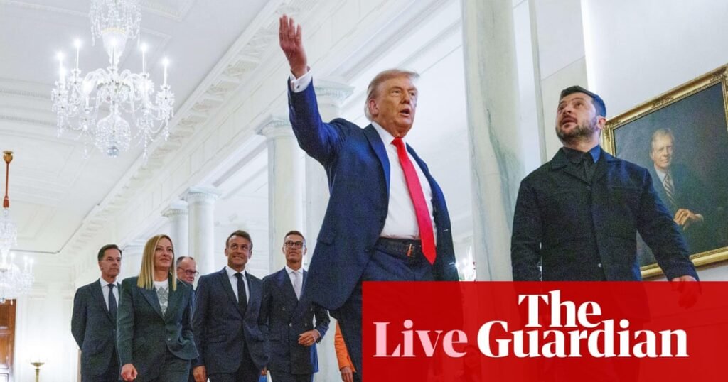 Ukraine live updates: ‘coalition of the willing’ will meet virtually today to debrief after White House talks | Ukraine