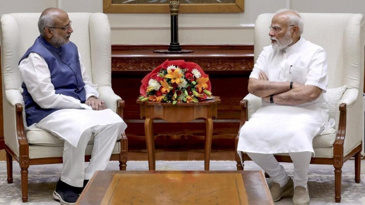 VP election: CP Radhakrishnan to meet PM Modi today | Latest News India