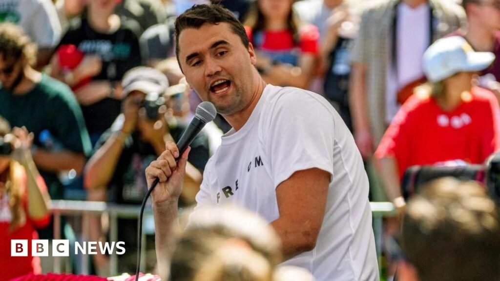 Charlie Kirk: Trump ally shot dead at campus event in Utah