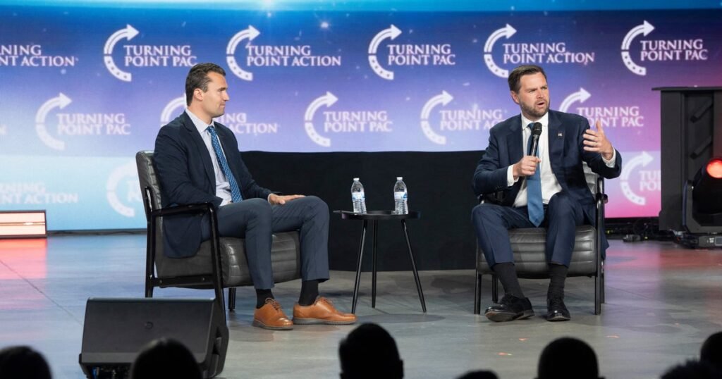 JD Vance hosting "The Charlie Kirk Show" today after Kirk's assassination